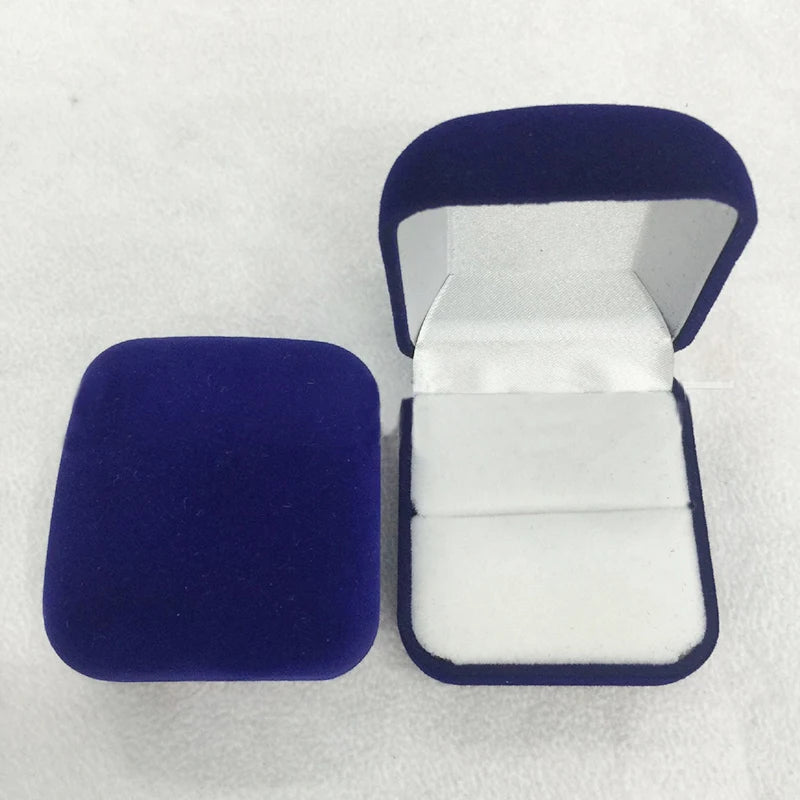 Luxe fluwelen ringdoos – verloving, bruiloft en cadeauverpakking