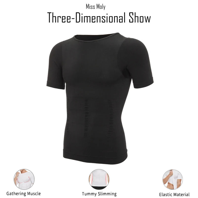 Heren Slimming Body Shaper – Buikcorrectie en Houdingsondersteuning