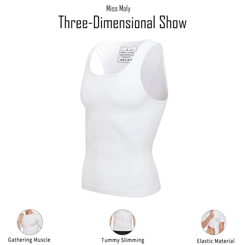 Heren Slimming Body Shaper – Buikcorrectie en Houdingsondersteuning