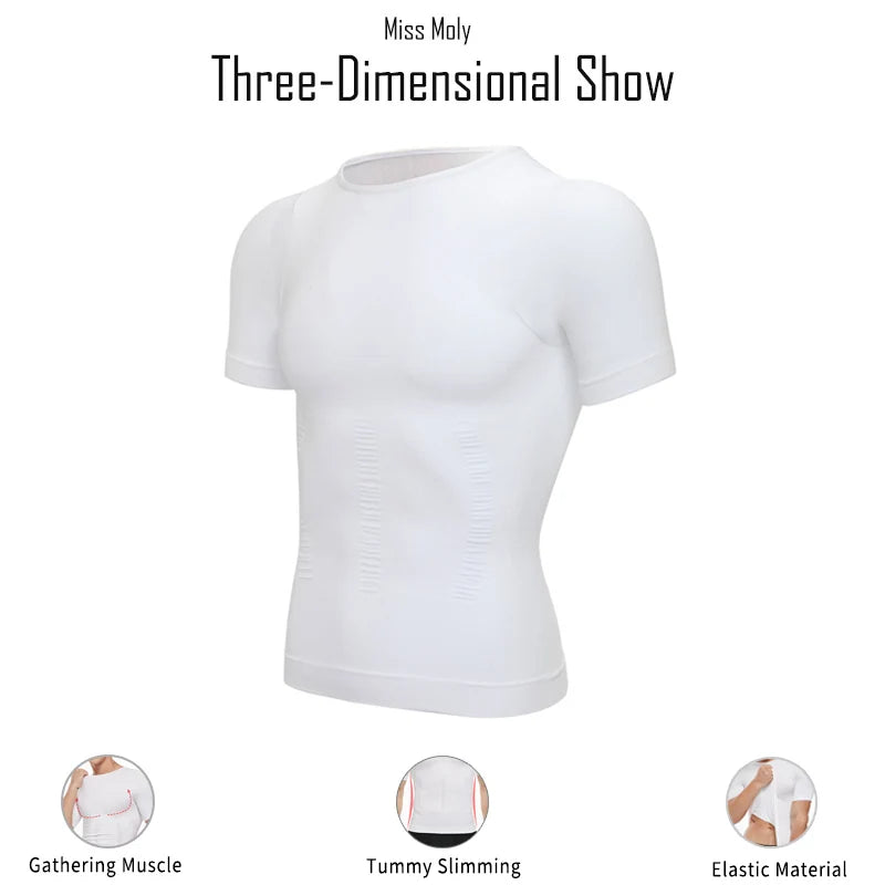 Heren Slimming Body Shaper – Buikcorrectie en Houdingsondersteuning