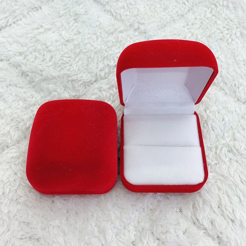 Luxe fluwelen ringdoos – verloving, bruiloft en cadeauverpakking