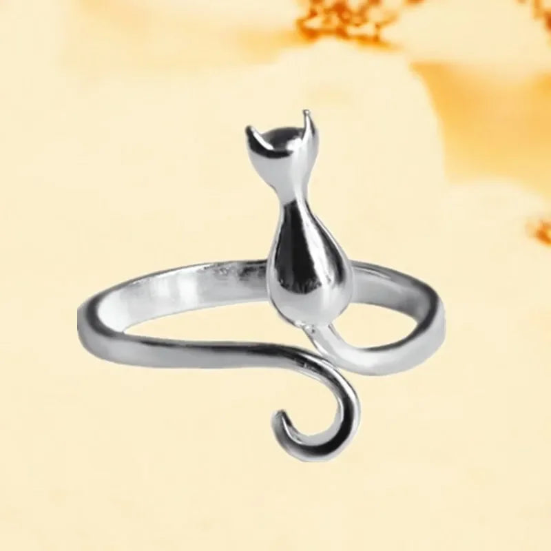 Sterling look kattenring – luxe designer sieraad