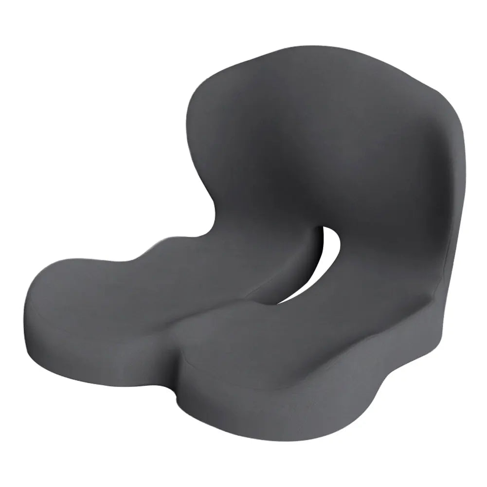 L-vormig Memory Foam Stoelkussen – Met Rugsteun voor Bureau en Auto