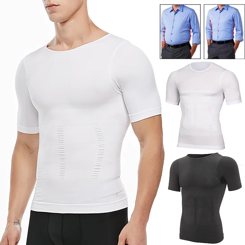 Heren Slimming Body Shaper – Buikcorrectie en Houdingsondersteuning