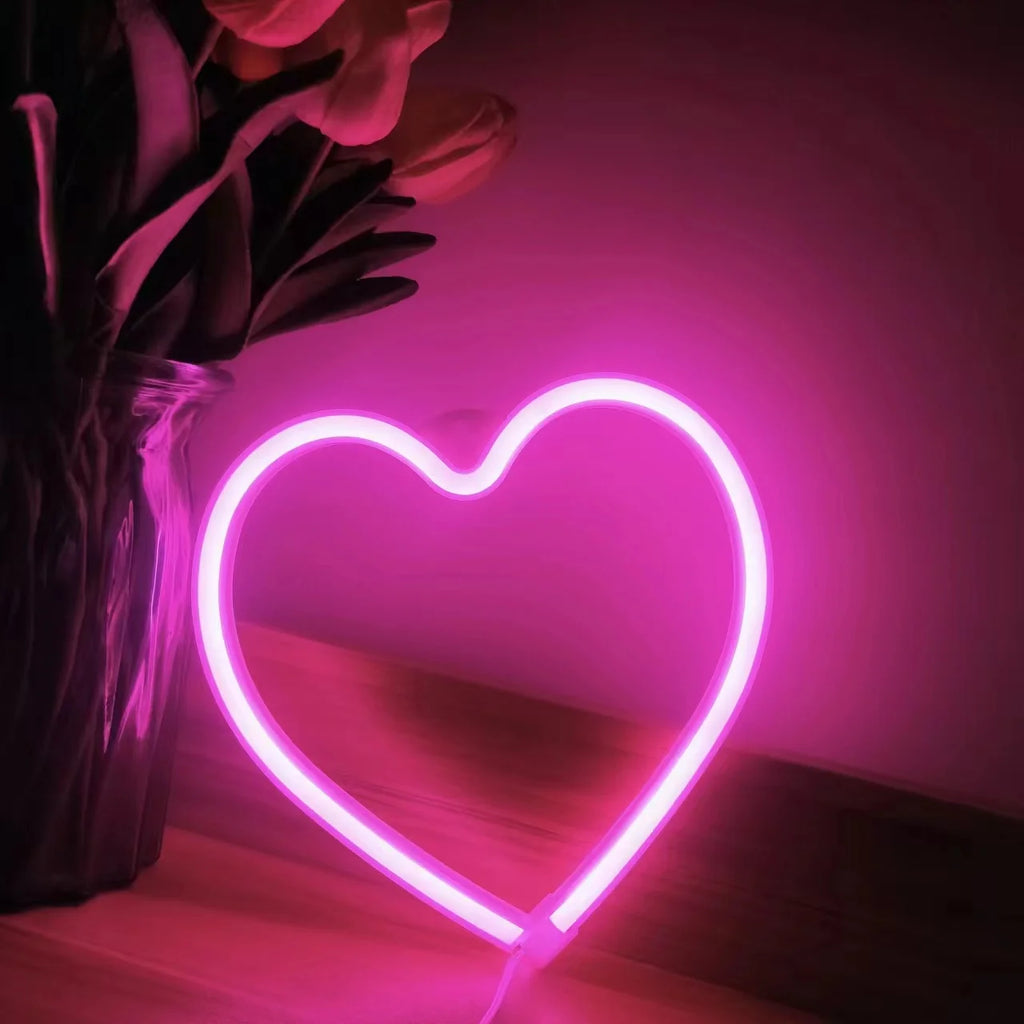 Led neon lamp – usb/batterij aangedreven lichtdecoratie voor bar, slaapkamer en feestjes