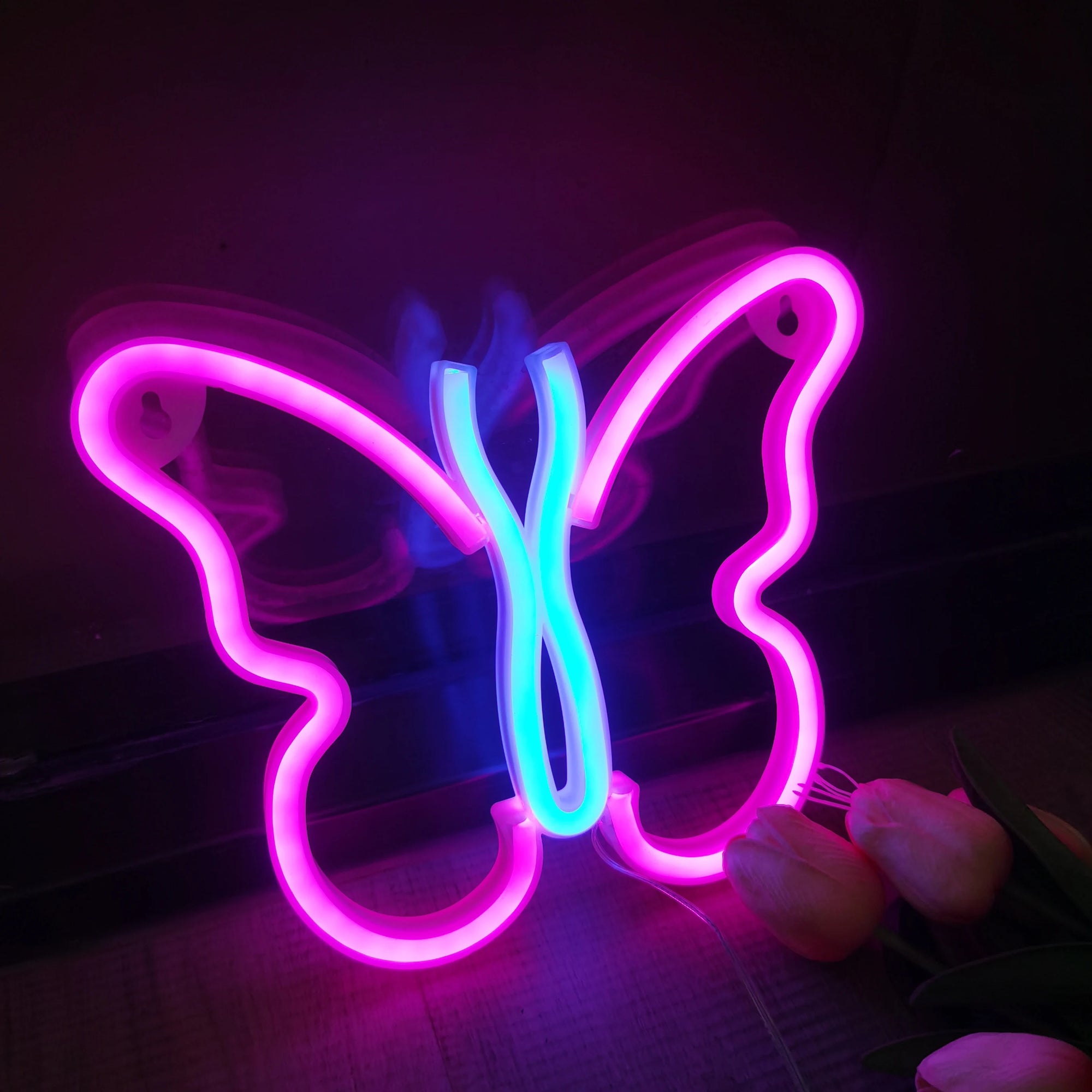 Led neon lamp – usb/batterij aangedreven lichtdecoratie voor bar, slaapkamer en feestjes