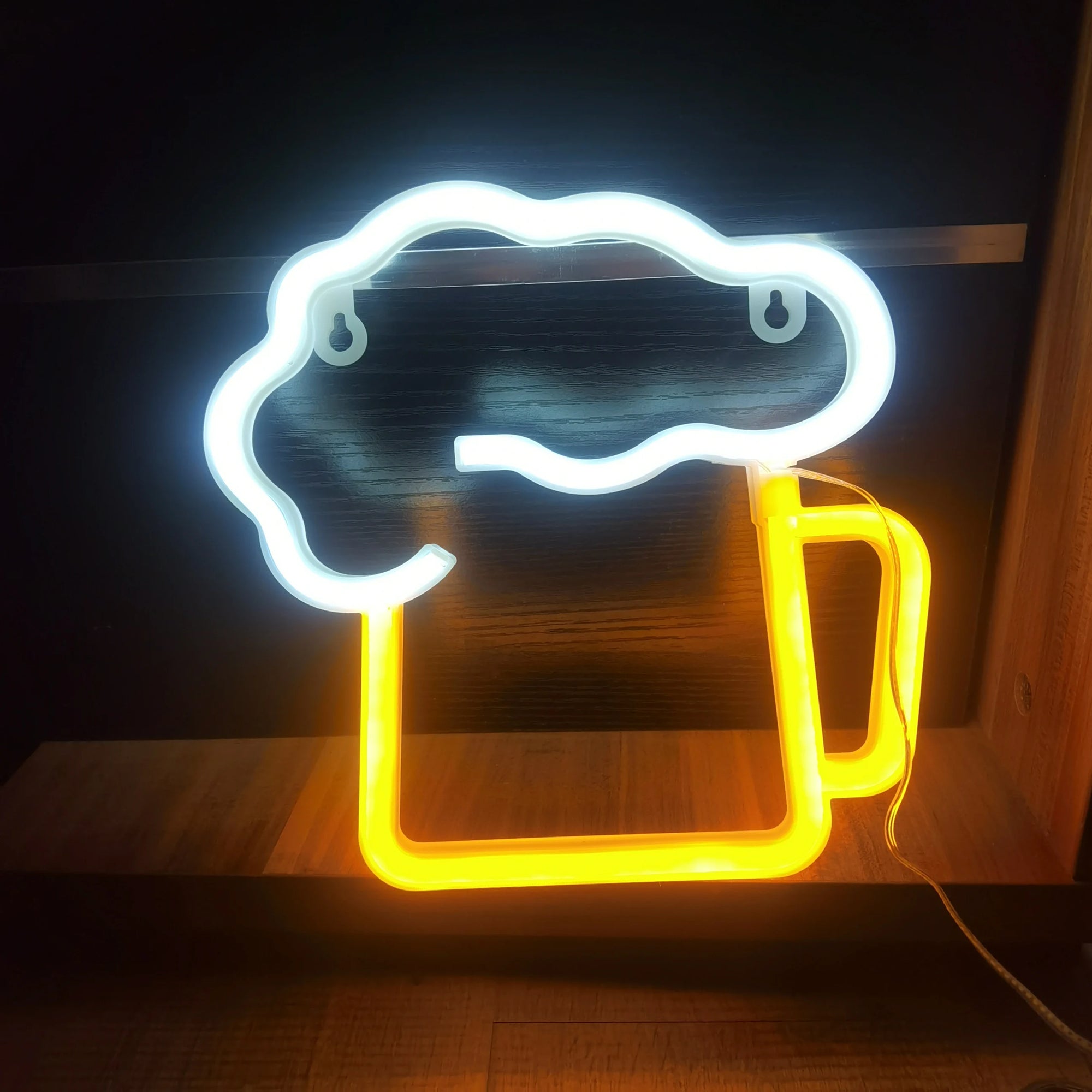 Led neon lamp – usb/batterij aangedreven lichtdecoratie voor bar, slaapkamer en feestjes