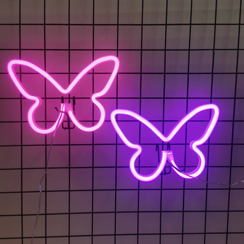 Led neon lamp – usb/batterij aangedreven lichtdecoratie voor bar, slaapkamer en feestjes