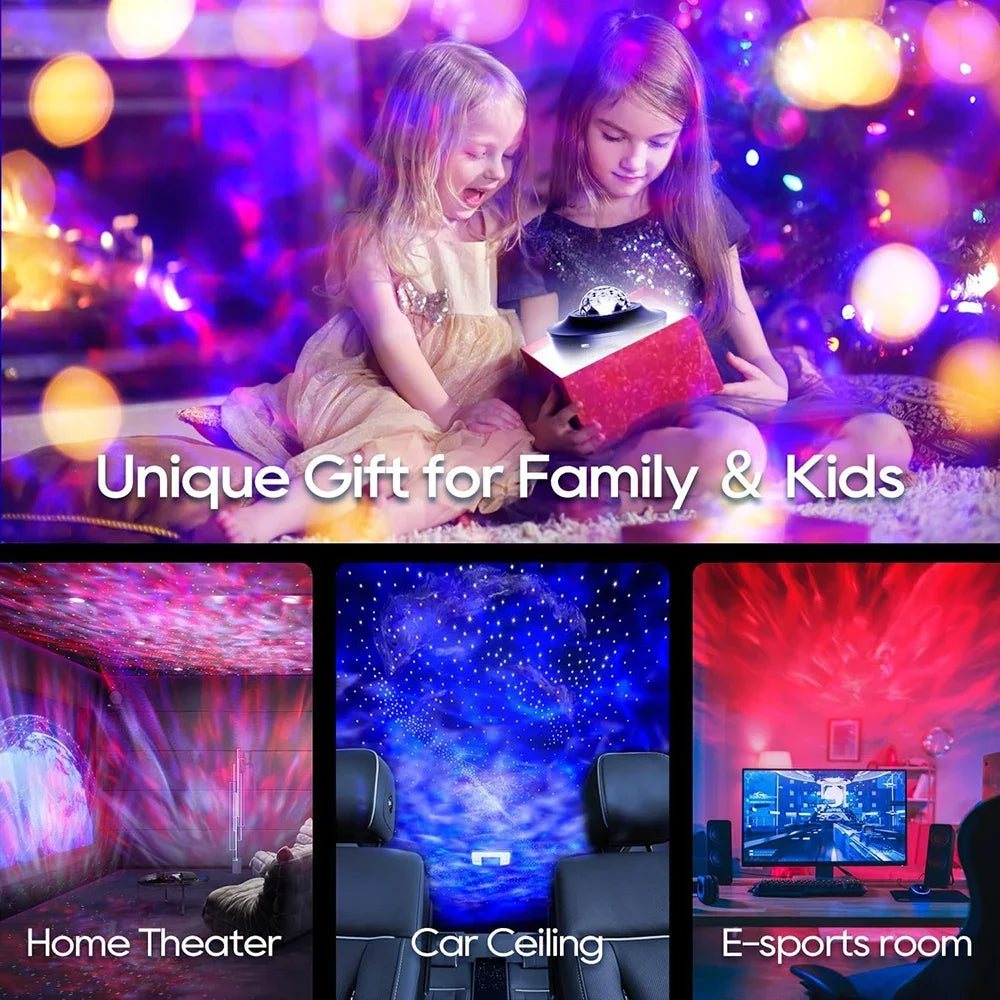 Led sterrenhemel projector – galaxy nachtlamp met bluetooth muziekspeler
