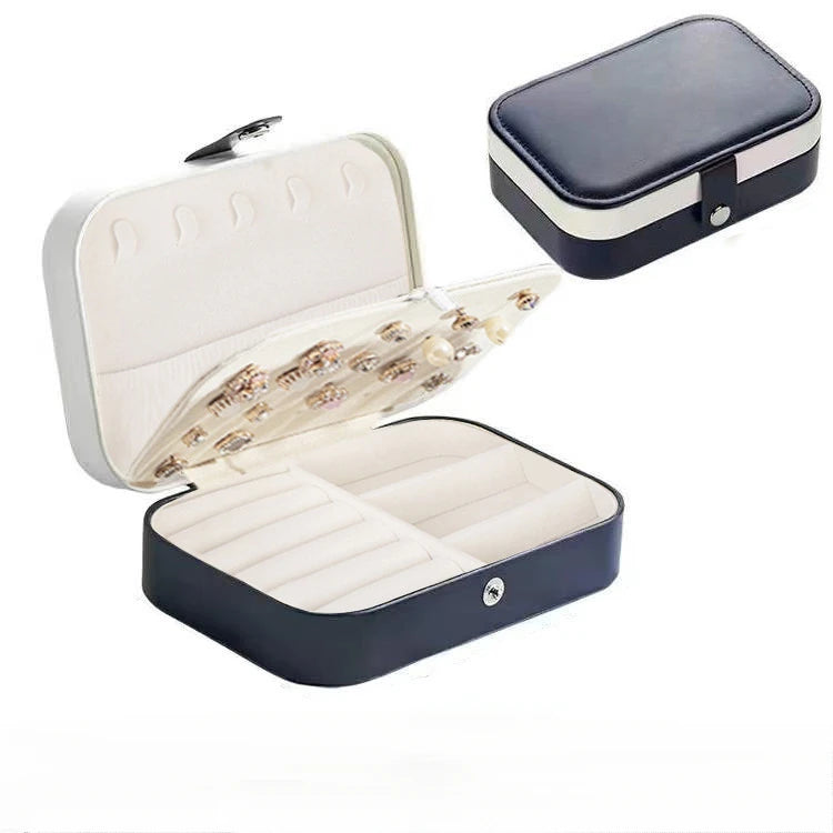 Luxe draagbare sieradendoos – organisator en display voor reizen