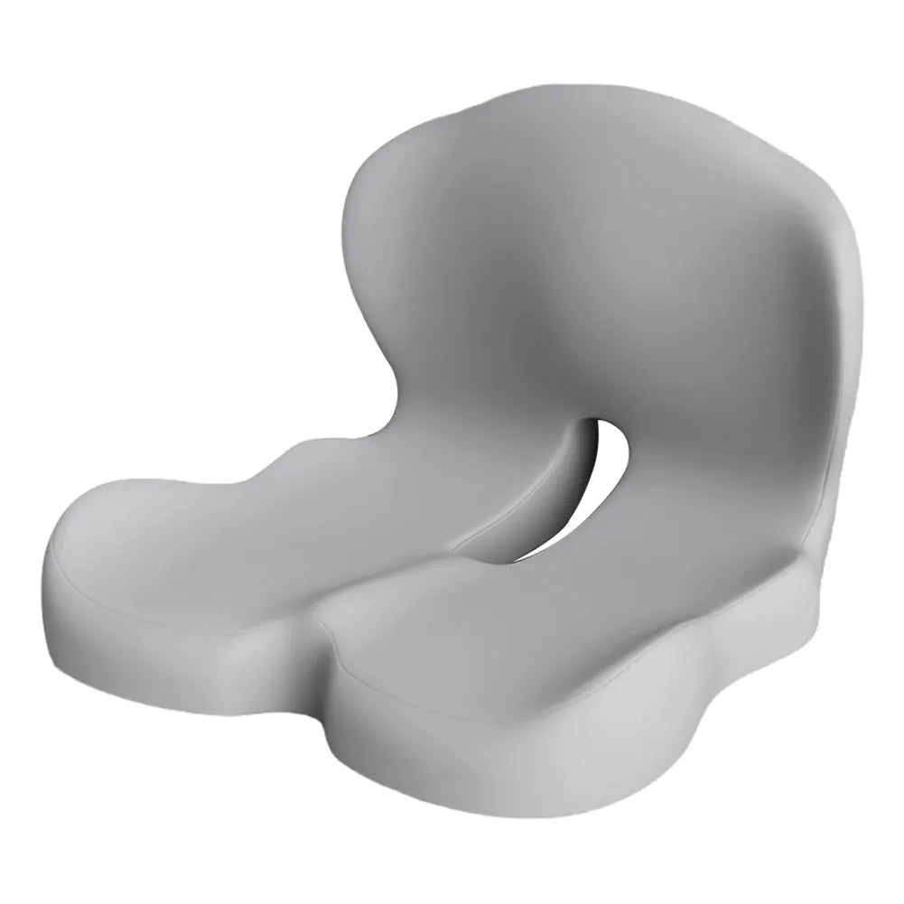 L-vormig Memory Foam Stoelkussen – Met Rugsteun voor Bureau en Auto