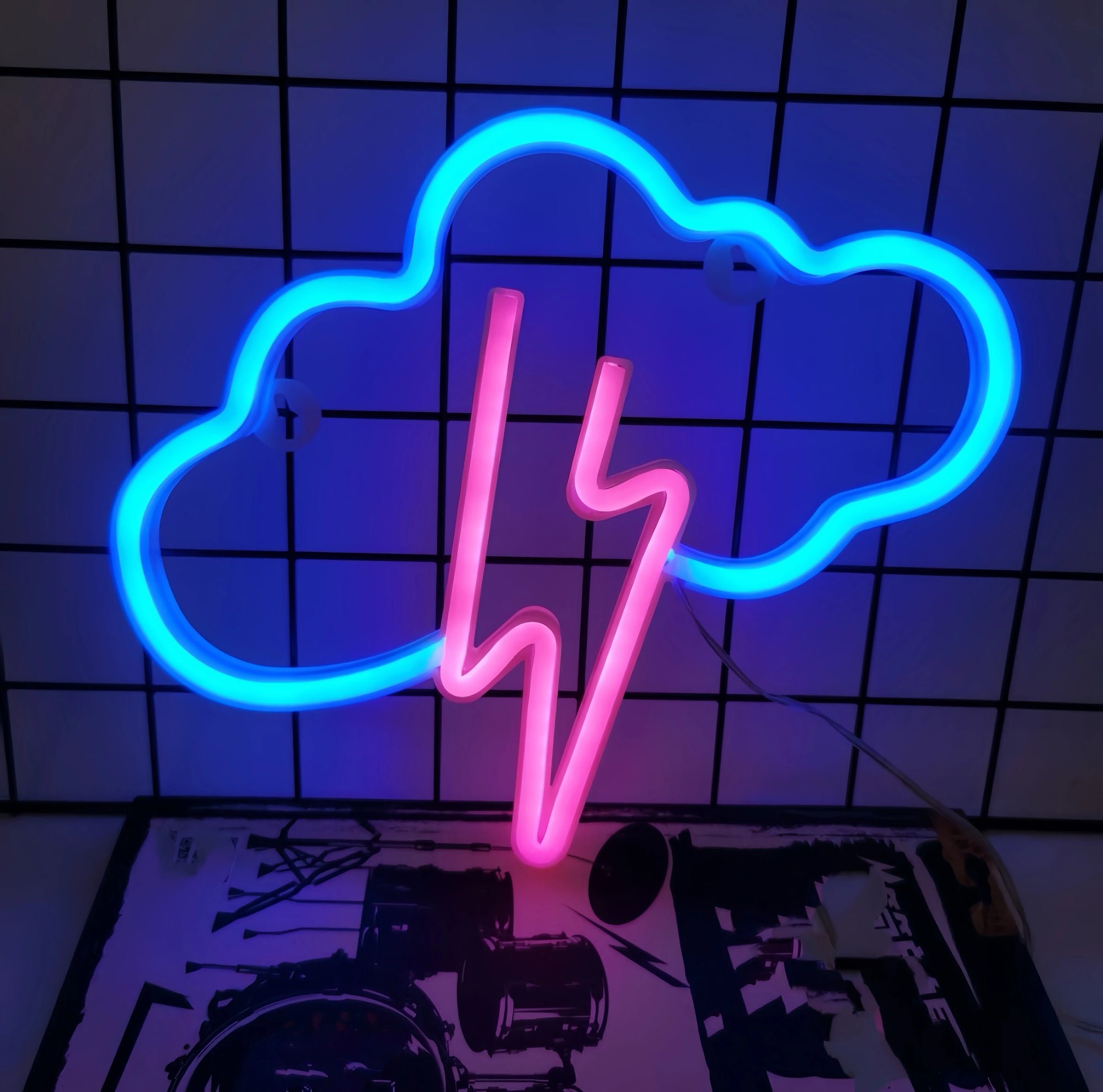 Led neon lamp – usb/batterij aangedreven lichtdecoratie voor bar, slaapkamer en feestjes
