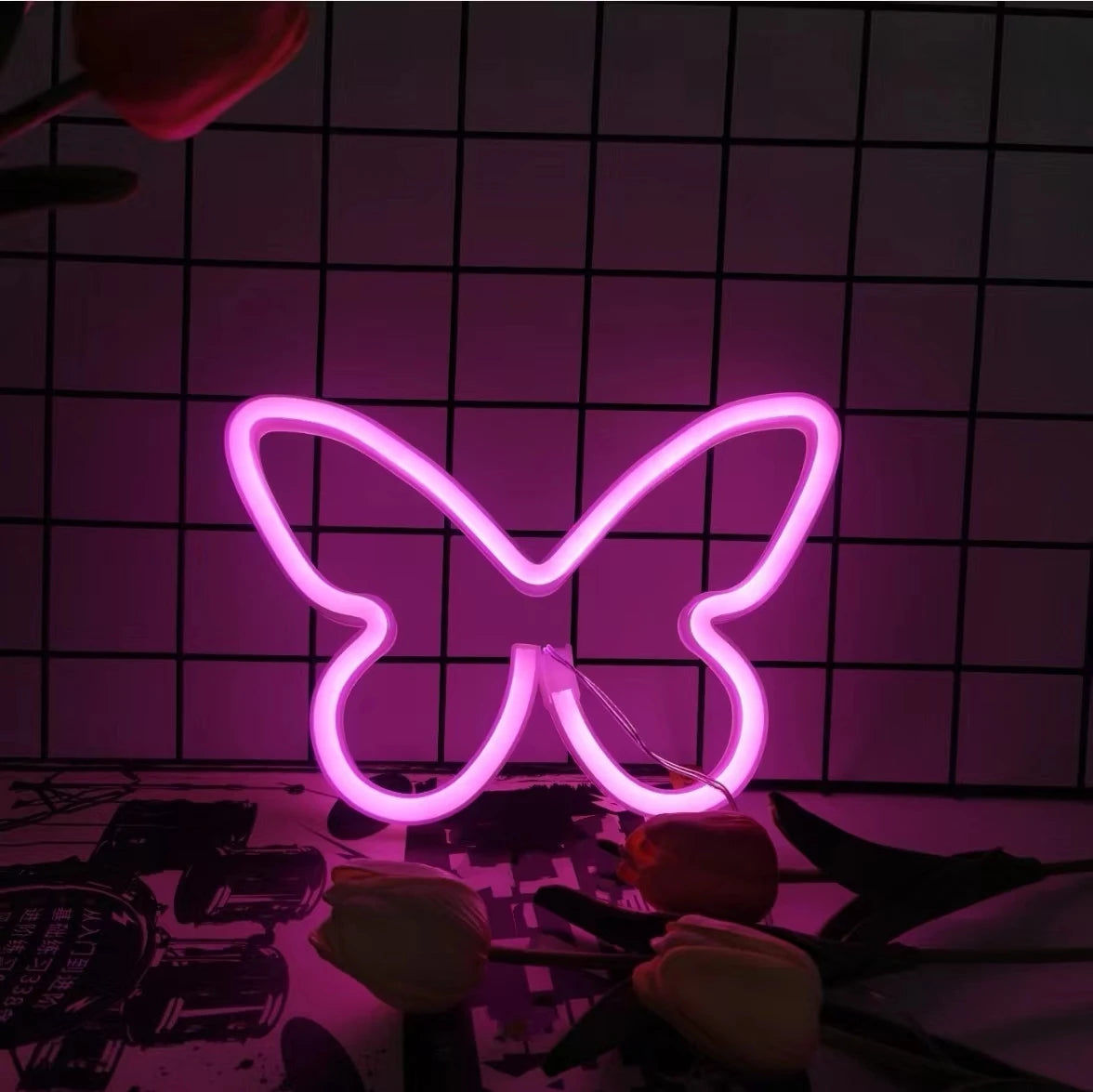 Led neon lamp – usb/batterij aangedreven lichtdecoratie voor bar, slaapkamer en feestjes