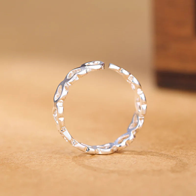 Sterling look hartvormige ring – romantische sieraad voor verloving en bruiloften